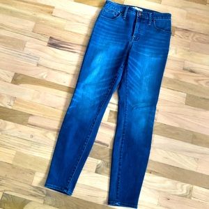 Madewell Curvy Skinny Jeans Size 28